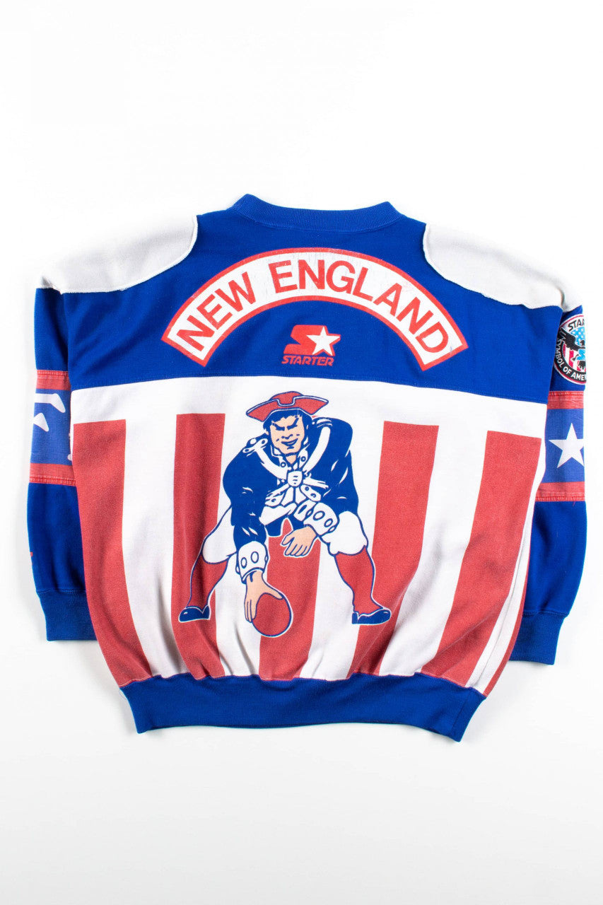 Vintage New England Patriots Starter Sweatshirt 1