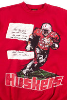 Vintage Nebraska Huskers Notes Sweatshirt (1990s)