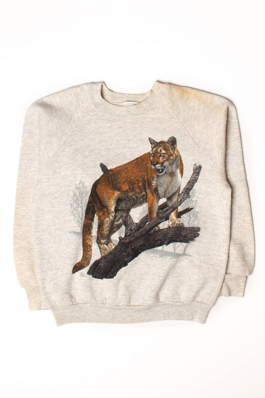Vintage Cougar Tree Sweatshirt (1990)