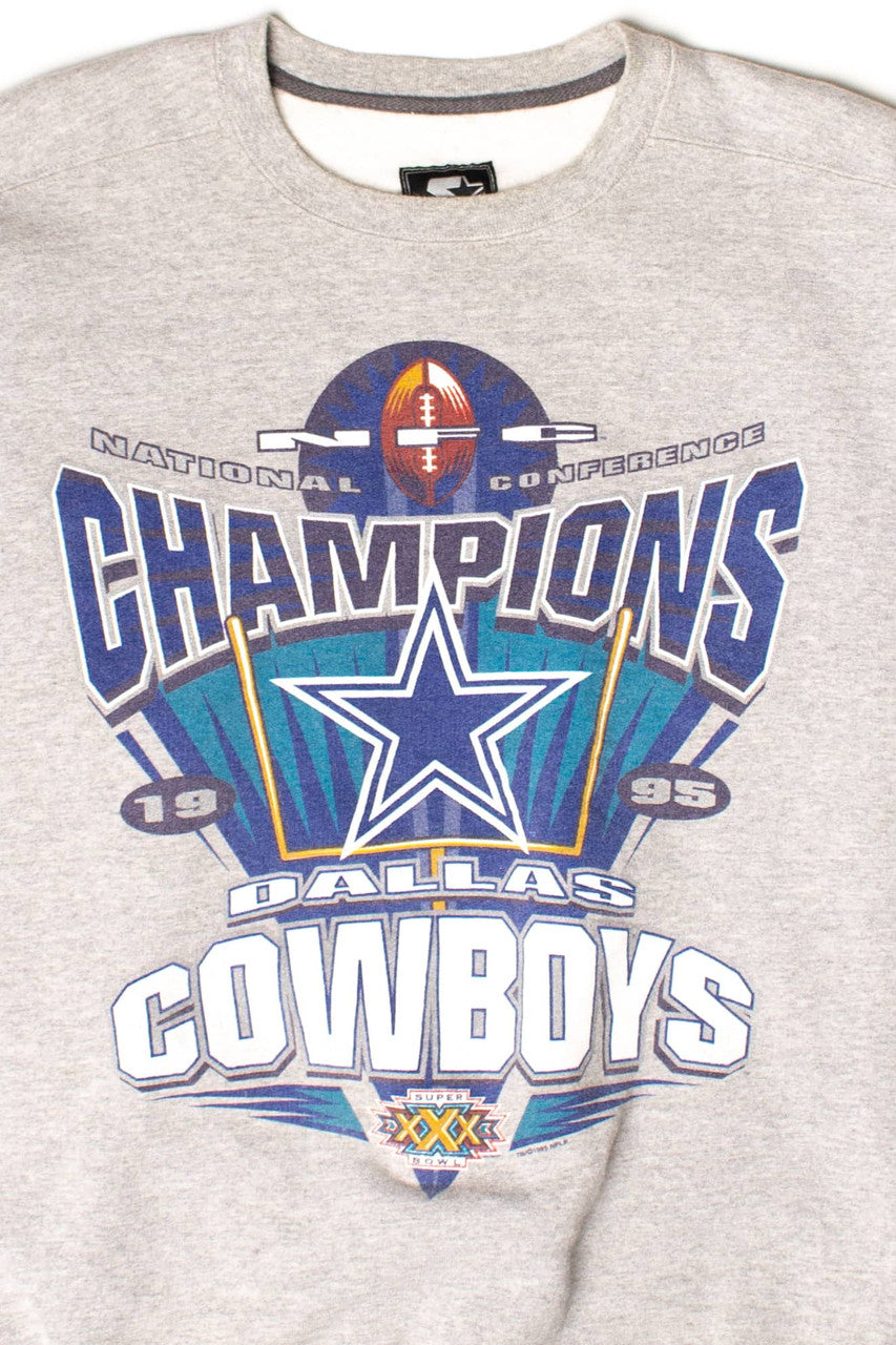 Vintage Dallas Cowboys Super Bowl XXX Sweatshirt (1995)