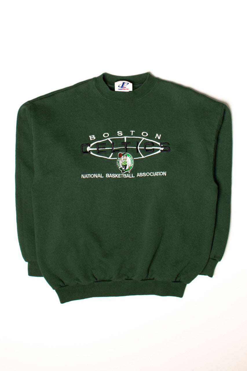 Vintage Embroidered Boston Celtics Sweatshirt