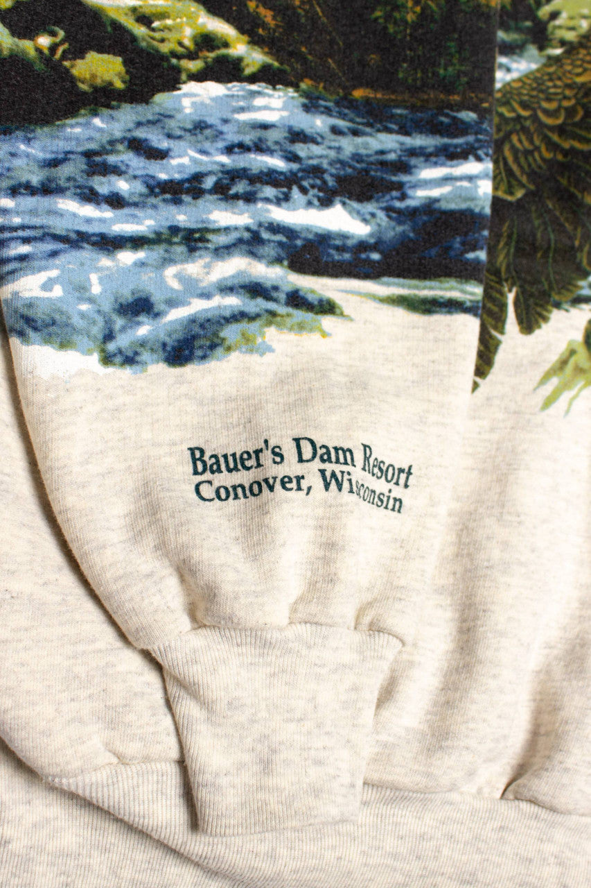 Vintage Bauer's Dam Resort Sweatshirt
