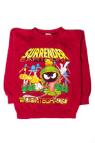 Vintage Marvin The Martian Surrender Earthling Sweatshirt (1993)