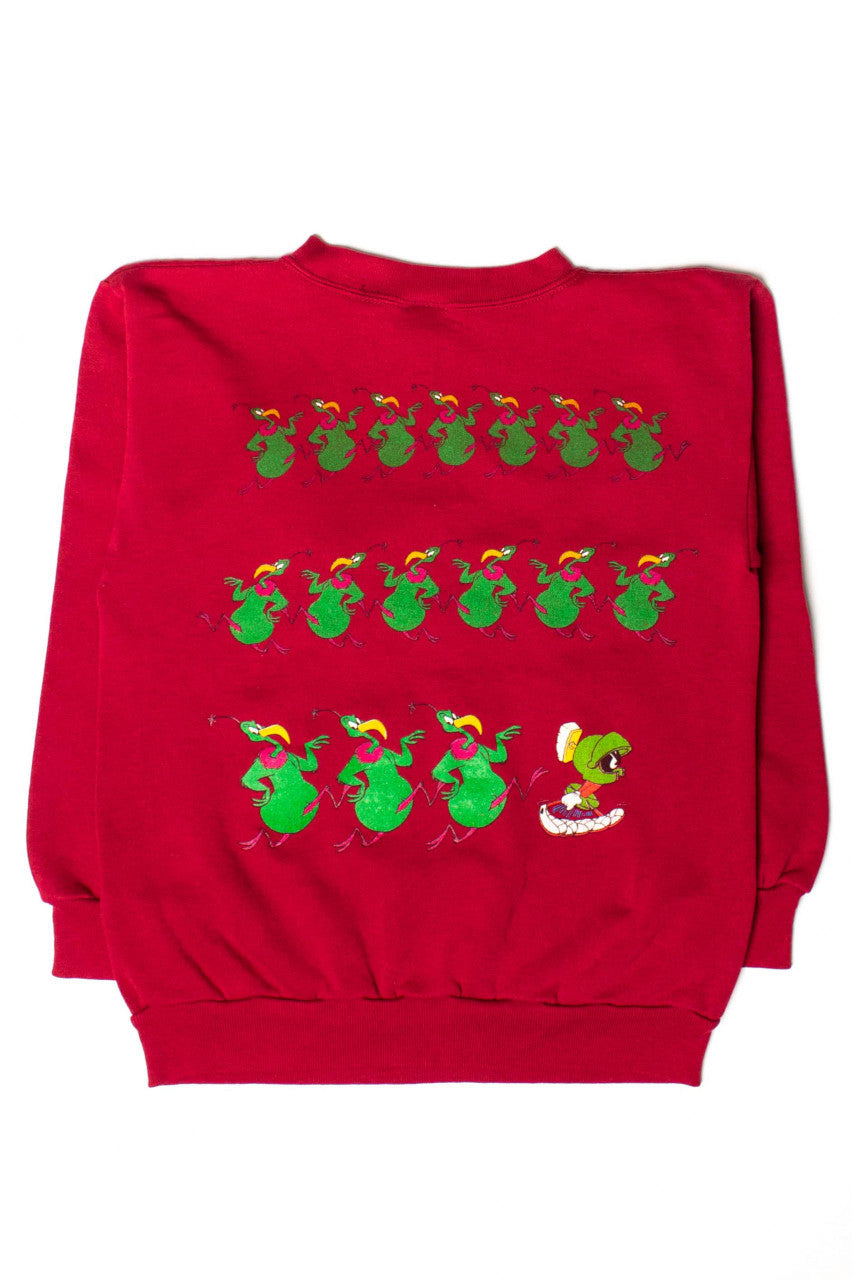 Vintage Marvin The Martian Surrender Earthling Sweatshirt (1993)