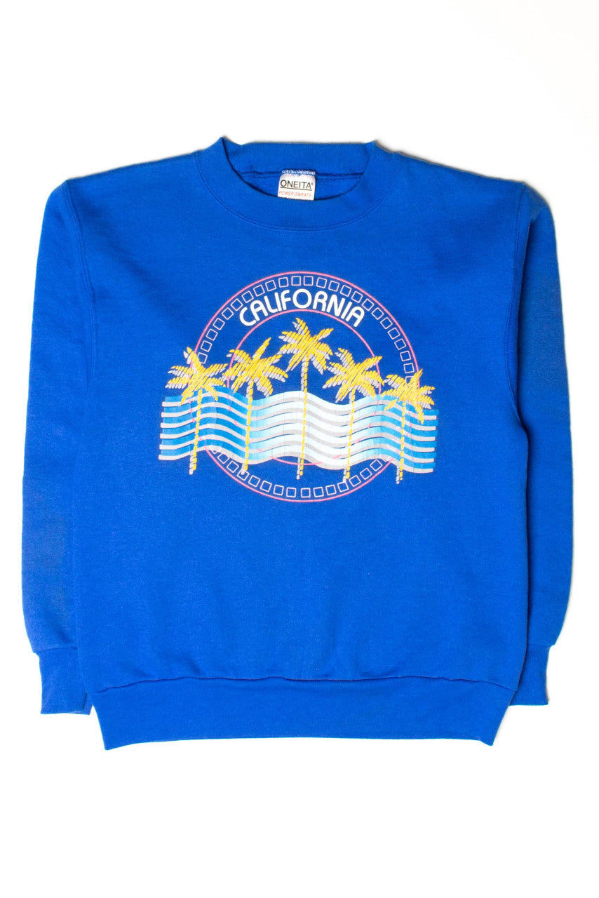 Vintage California Palm Trees Sweatshirt