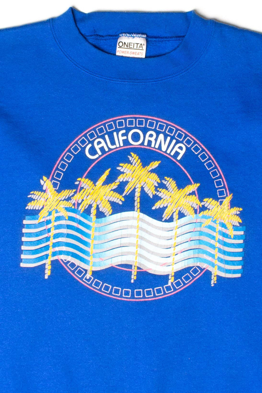 Vintage California Palm Trees Sweatshirt