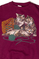 Vintage Kittens & Yarn Sweatshirt 1