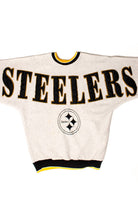 Vintage Embroidered Spellout Pittsburgh Steelers Sweatshirt
