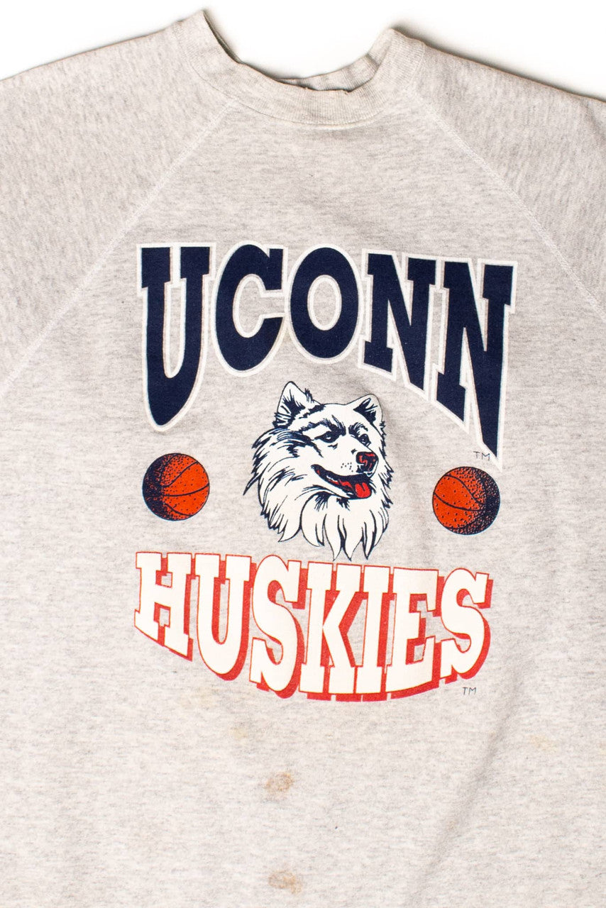 Vintage UConn Huskies Basketball Sweatshirt