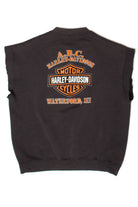 Vintage A.B.C Harley-Davidson Cutoff Sleeve Sweatshirt