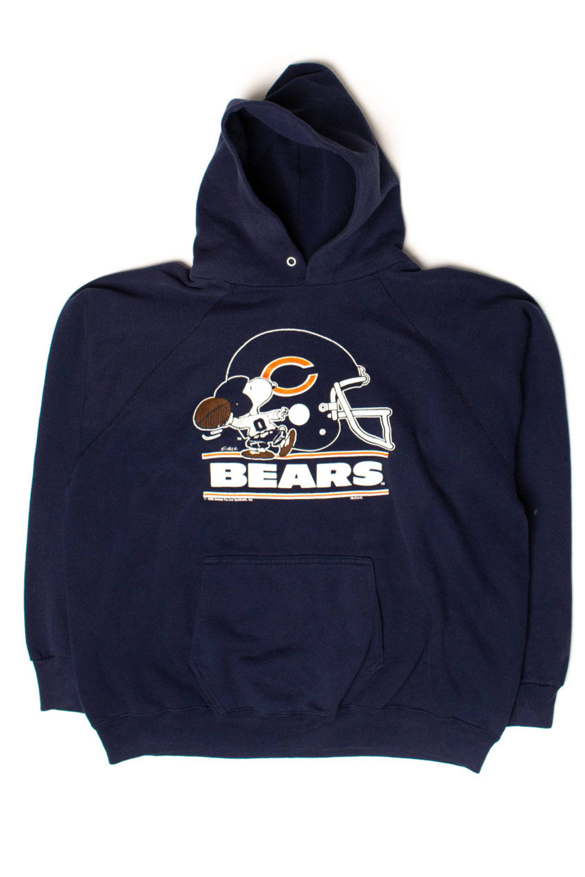 Vintage Snoopy Chicago Bears Hoodie (1980s)