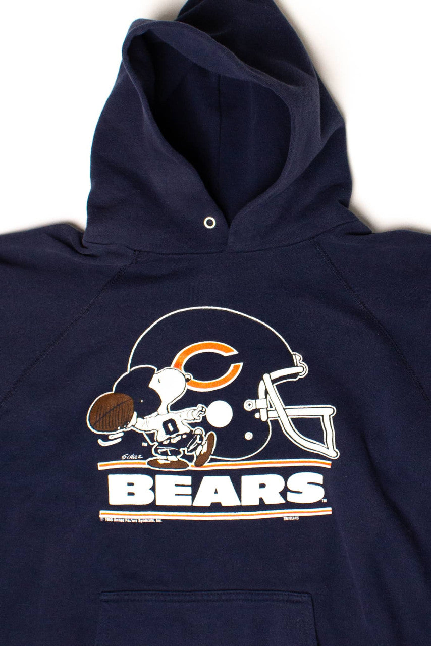 Vintage Snoopy Chicago Bears Hoodie (1980s)