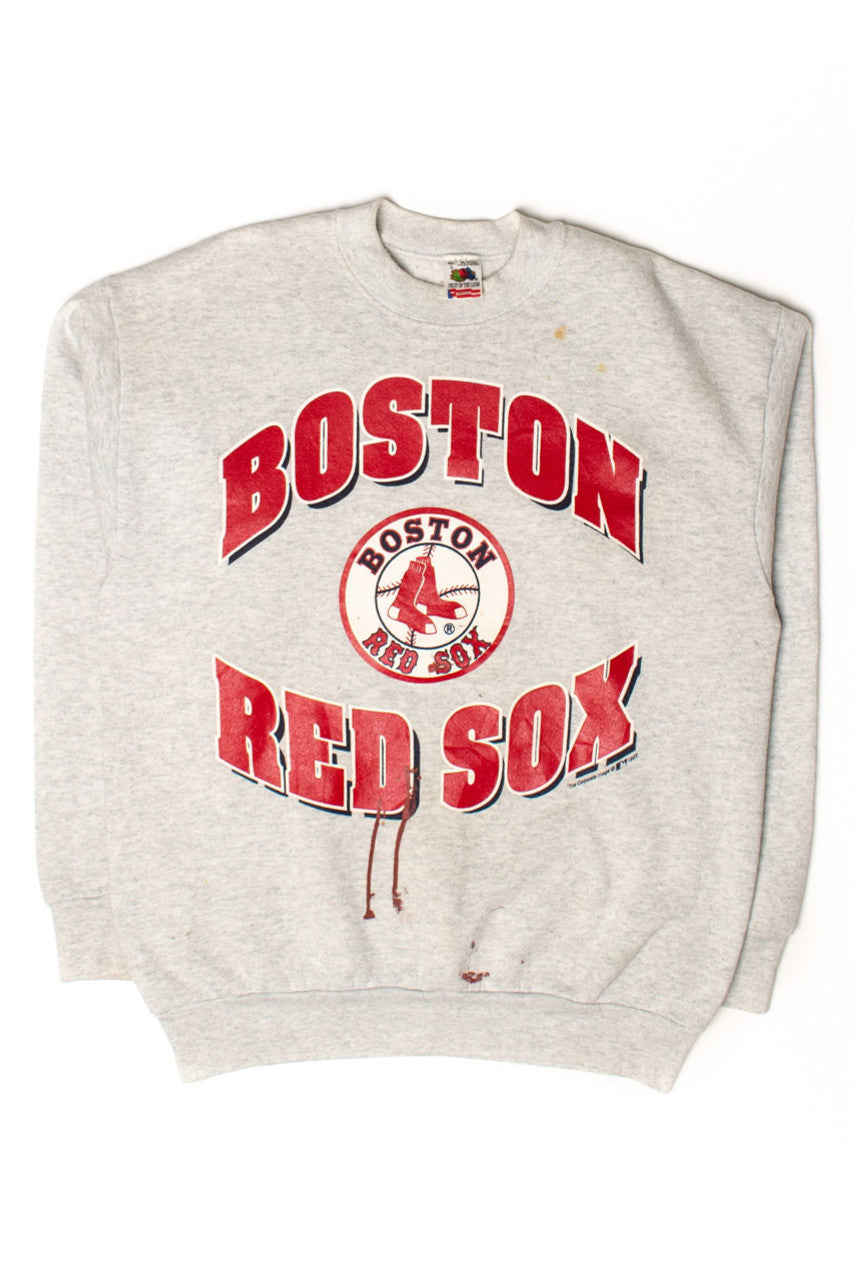 Vintage Stained Boston Red Sox Sweatshirt (1993)