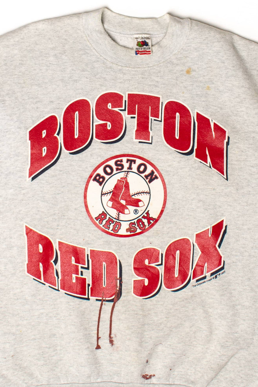 Vintage Stained Boston Red Sox Sweatshirt (1993)