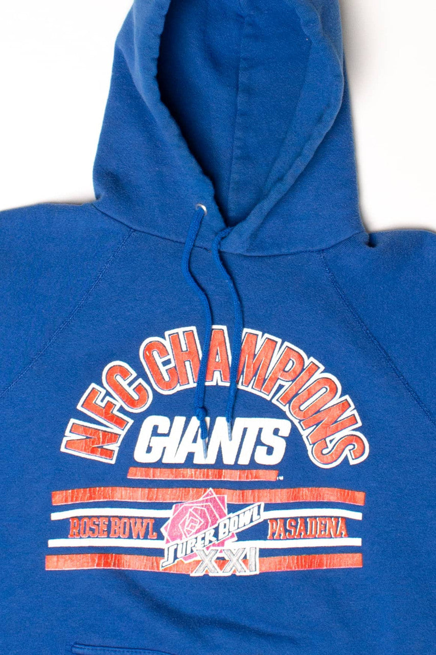 Vintage New York Giants Super Bowl XXI Hoodie (1987)