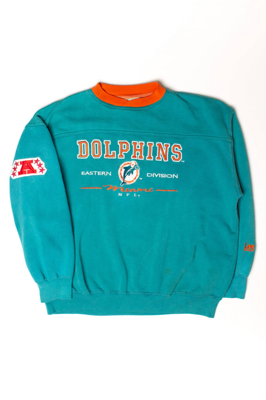 Vintage Miami Dolphins Embroidered Sweatshirt