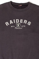 Vintage Oakland Raiders Embroidered Sweatshirt