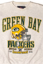 Vintage Green Bay Packers NFC Central Champions Sweatshirt (1995)