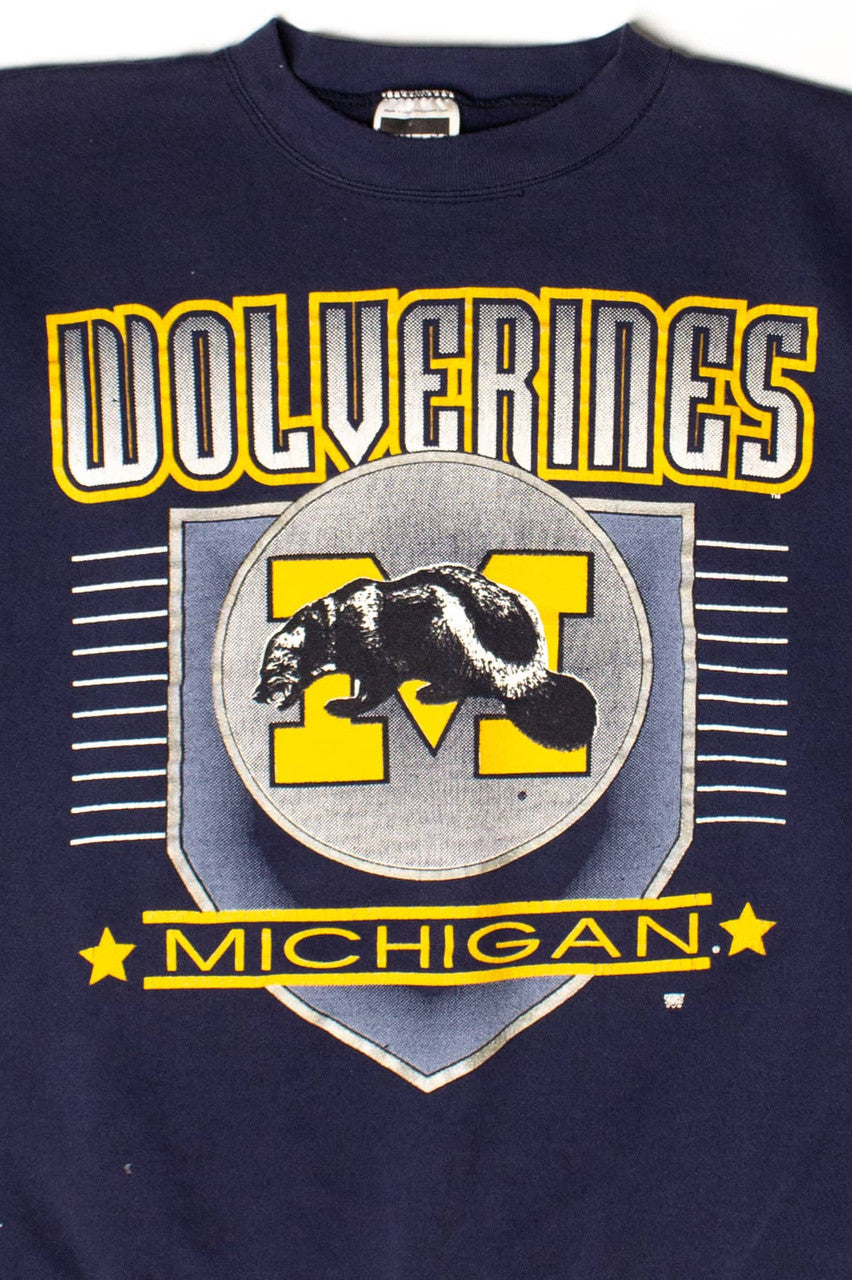 Vintage Michigan Wolverines Sweatshirt (1990s)