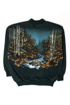 Vintage Deer In The Woods Sweatshirt (1990s)