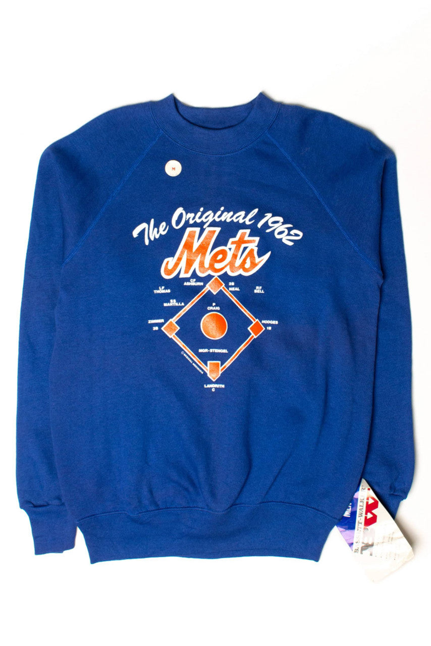 Vintage Deadstock Original 1962 Mets Sweatshirt (1980s)