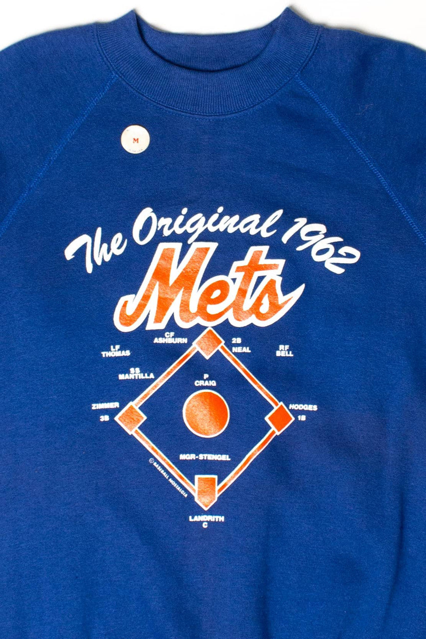 Vintage Deadstock Original 1962 Mets Sweatshirt (1980s)
