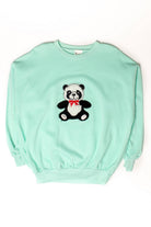 Vintage Fuzzy Panda Sweatshirt (1980s)