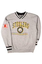 Vintage Pittsburgh Steelers V-Neck Sweatshirt (1990s)
