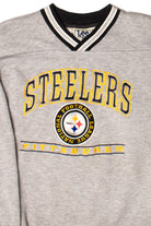 Vintage Pittsburgh Steelers V-Neck Sweatshirt (1990s)