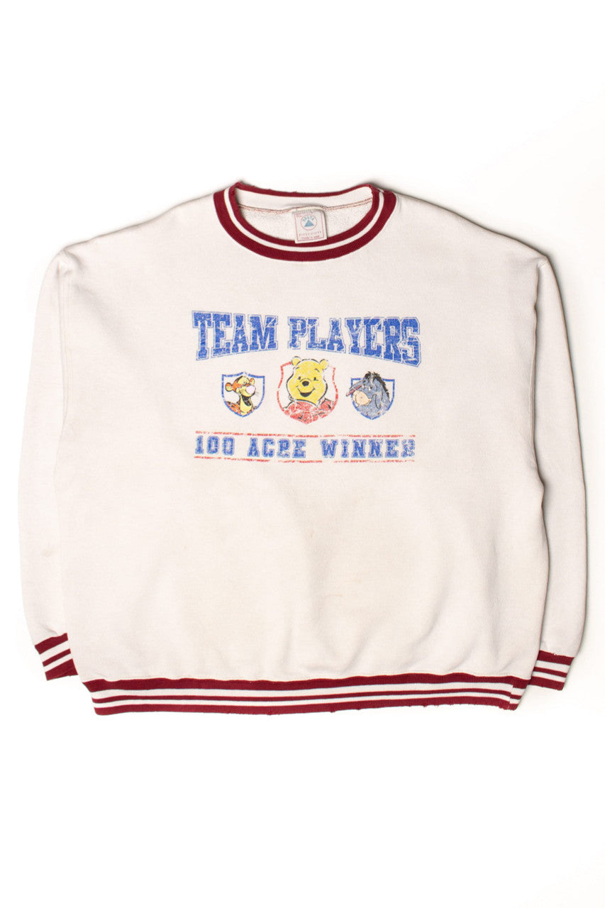 Vintage Winnie The Pooh 100 Acre Winner Sweatshirt (1990s)