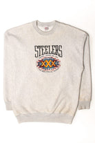 Vintage Steelers Super Bowl XXX Embroidered Sweatshirt (1990s)