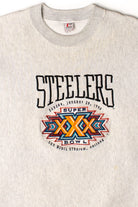 Vintage Steelers Super Bowl XXX Embroidered Sweatshirt (1990s)