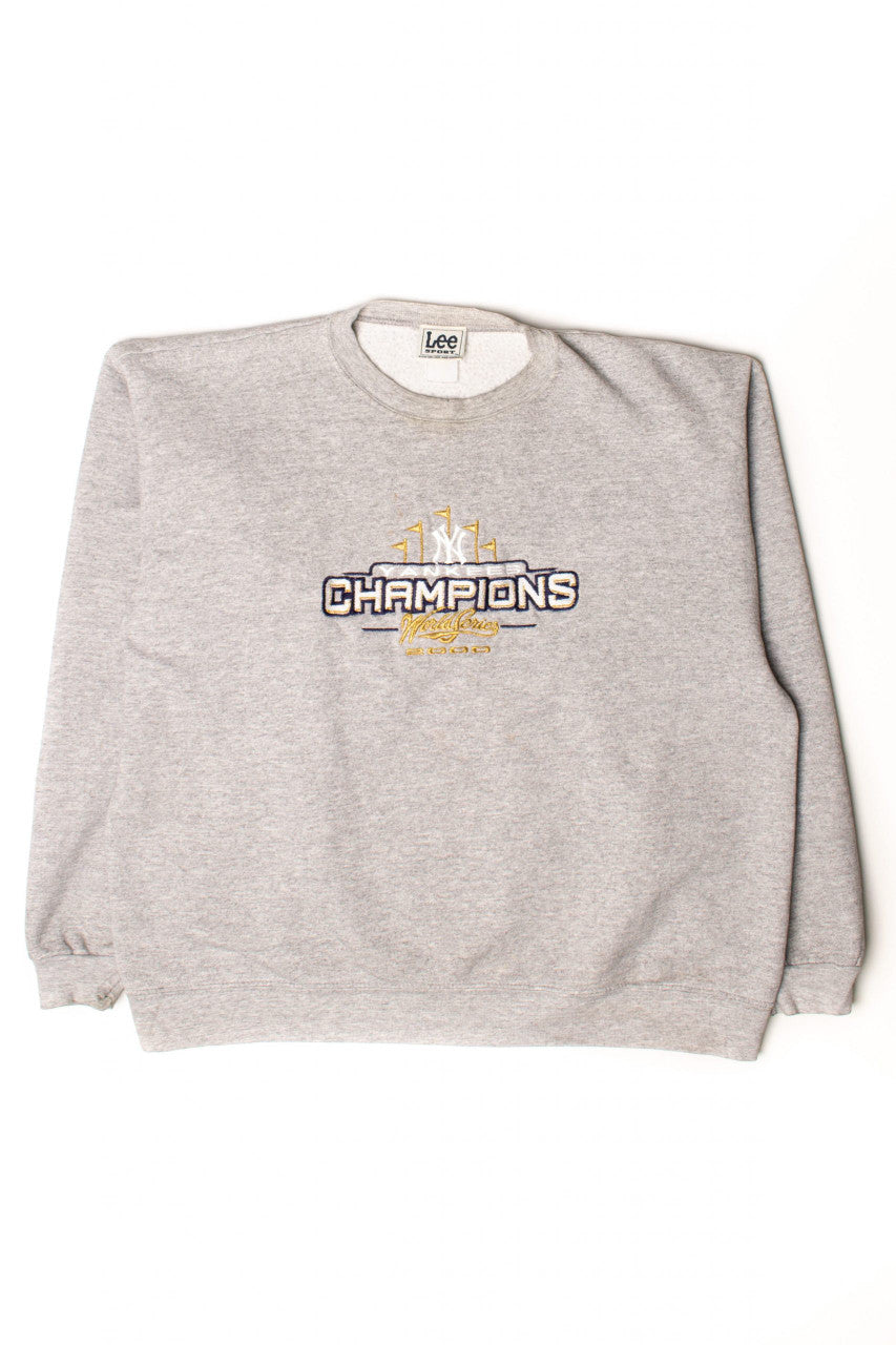 Vintage Yankees Y2K World Series Champions Sweatshirt (2000)