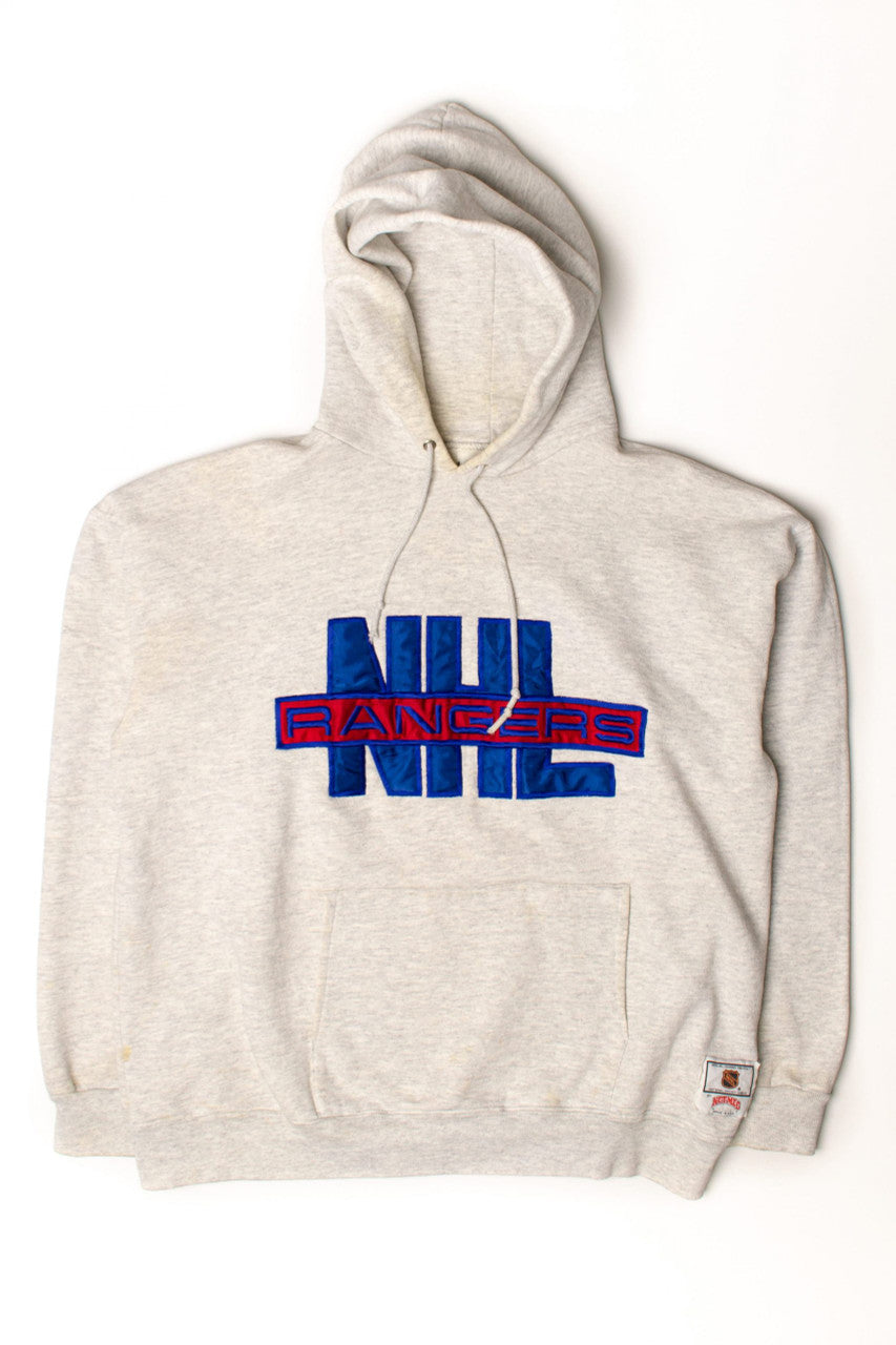Vintage New York Rangers NHL Hoodie (1990s)