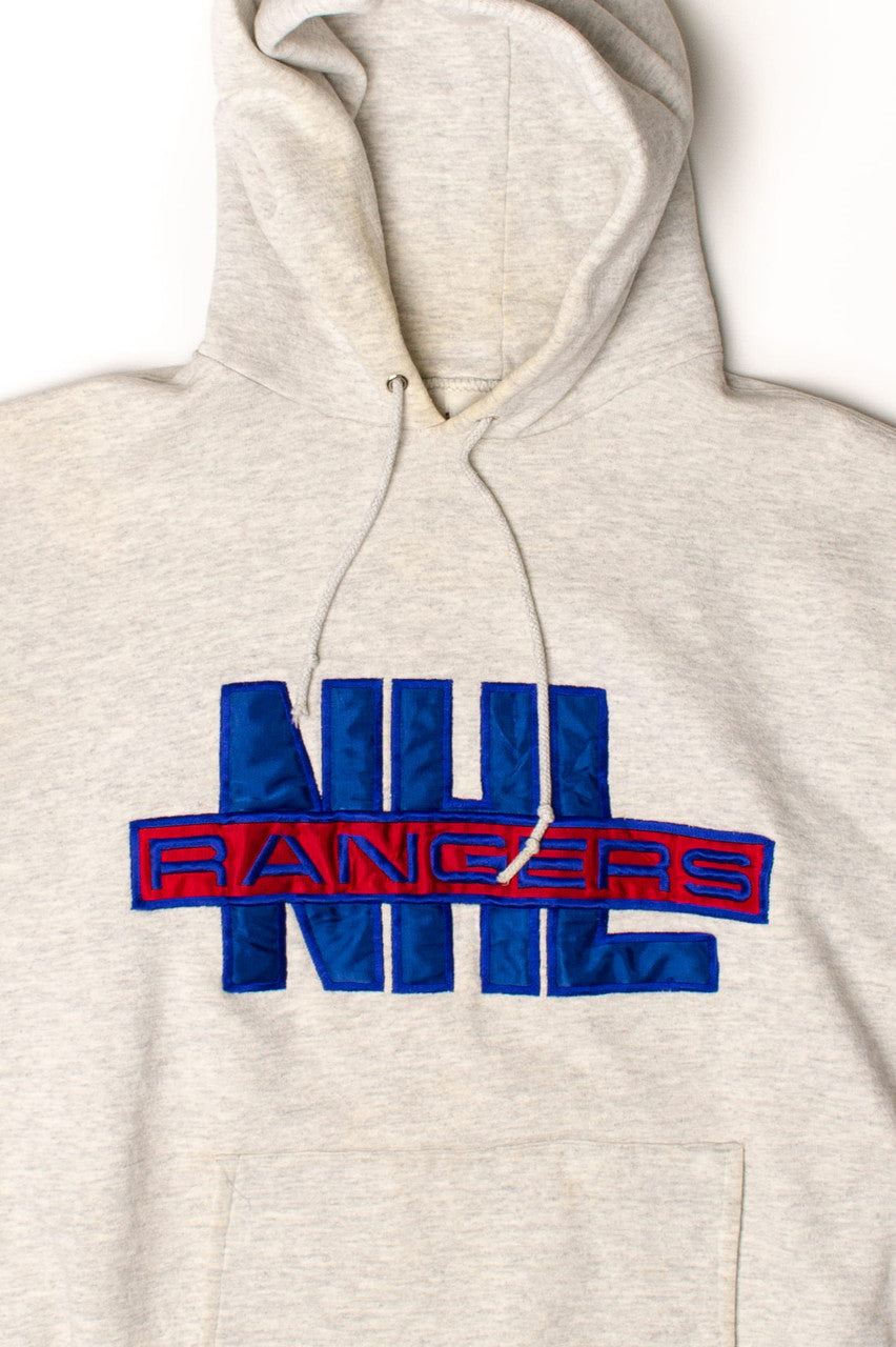 Vintage New York Rangers NHL Hoodie (1990s)