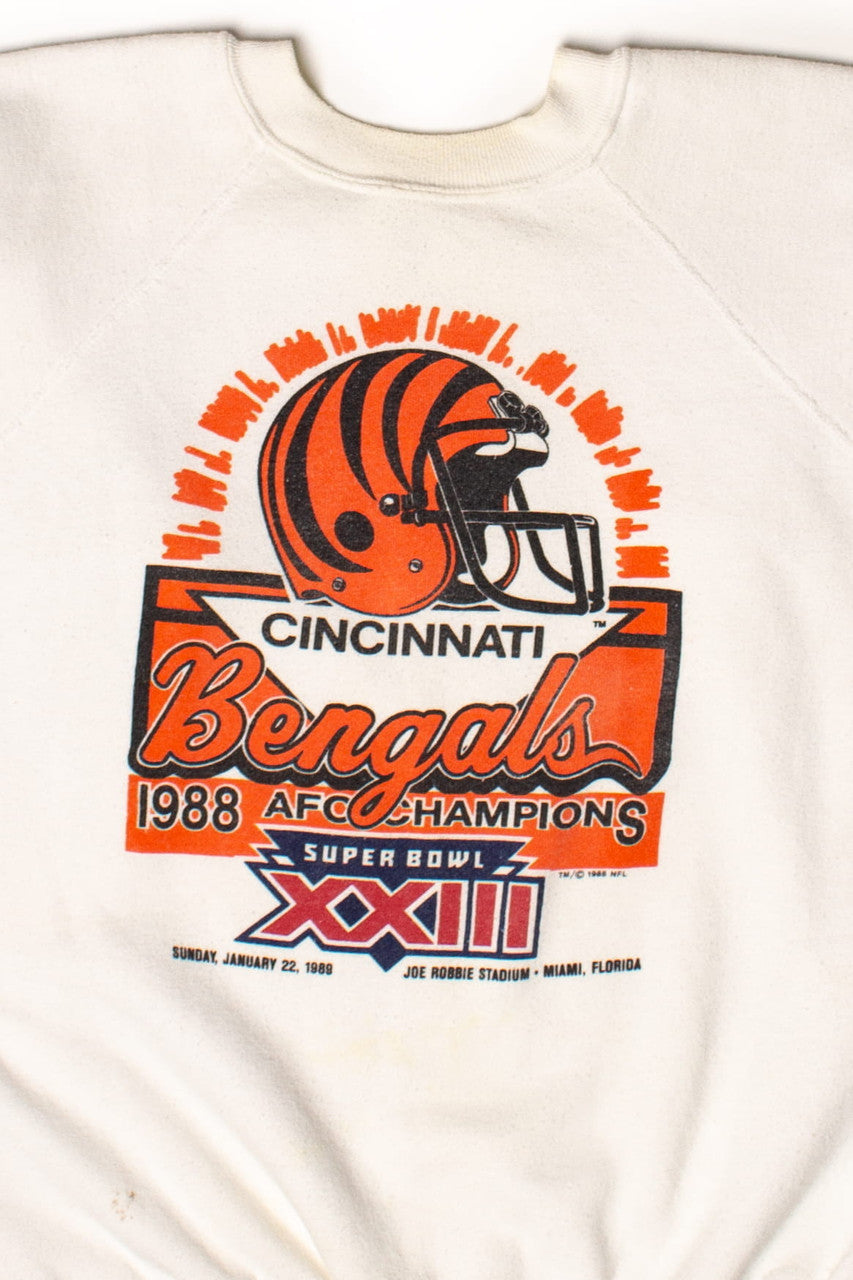 Vintage Bengals Super Bowl XXIII Sweatshirt (1988)