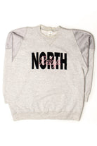 Vintage North Relays Mesh Shoulder Sweatshirt