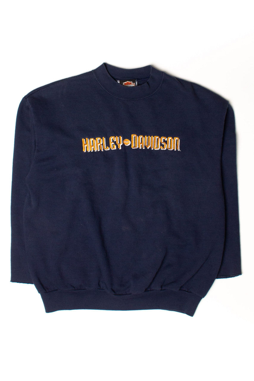 Vintage Harley-Davidson Cutoff Sleeve Sweatshirt