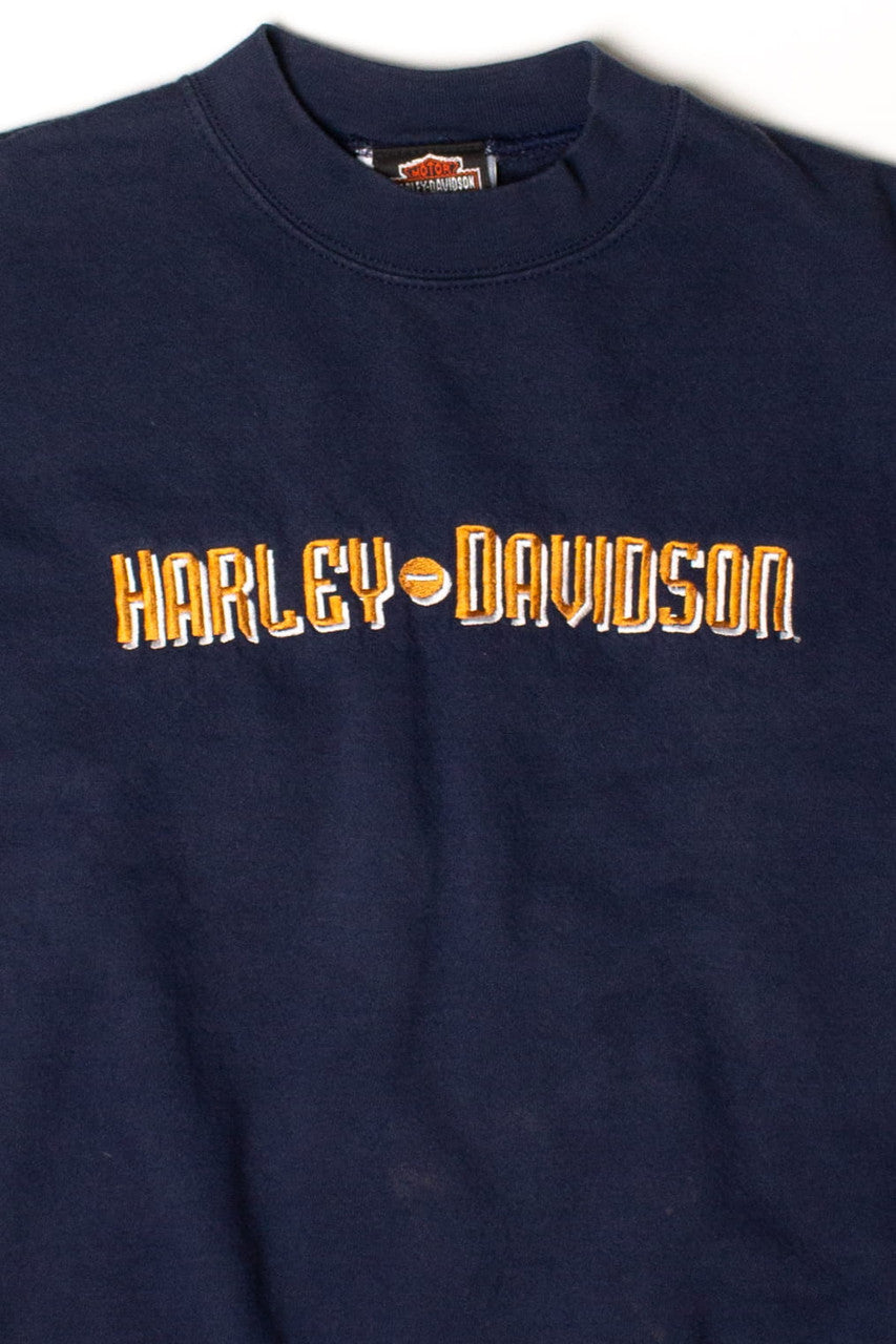 Vintage Harley-Davidson Cutoff Sleeve Sweatshirt