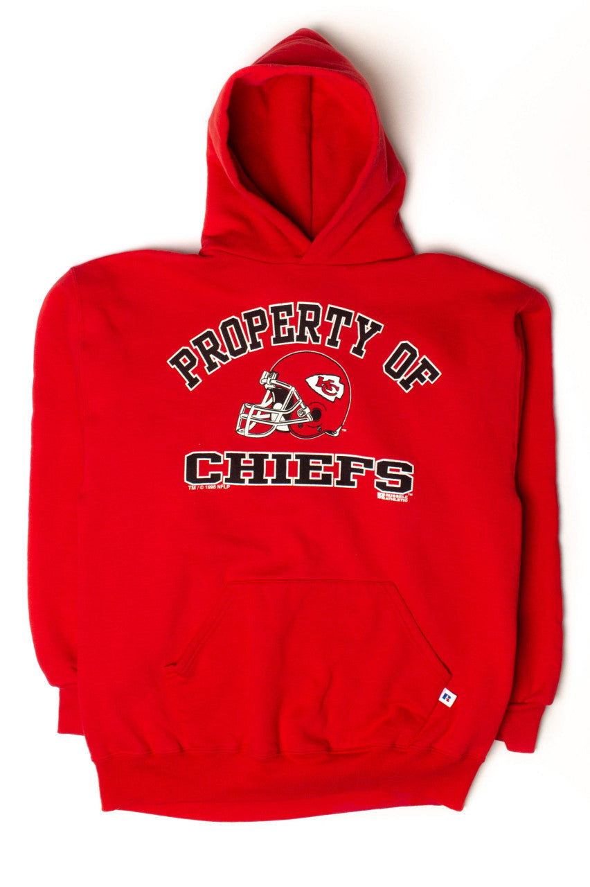 Vintage Property Of Kansas City Chiefs Hoodie (1996)