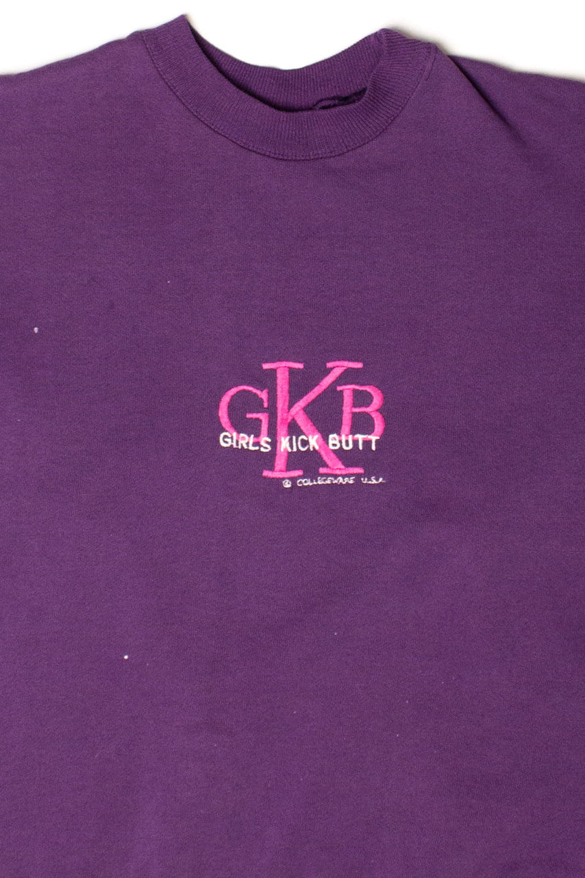 Girls Kick Butt Vintage Sweatshirt (1990s)