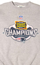 New England Patriots Super Bowl XXXVIII Champions Sweatshirt (2004)