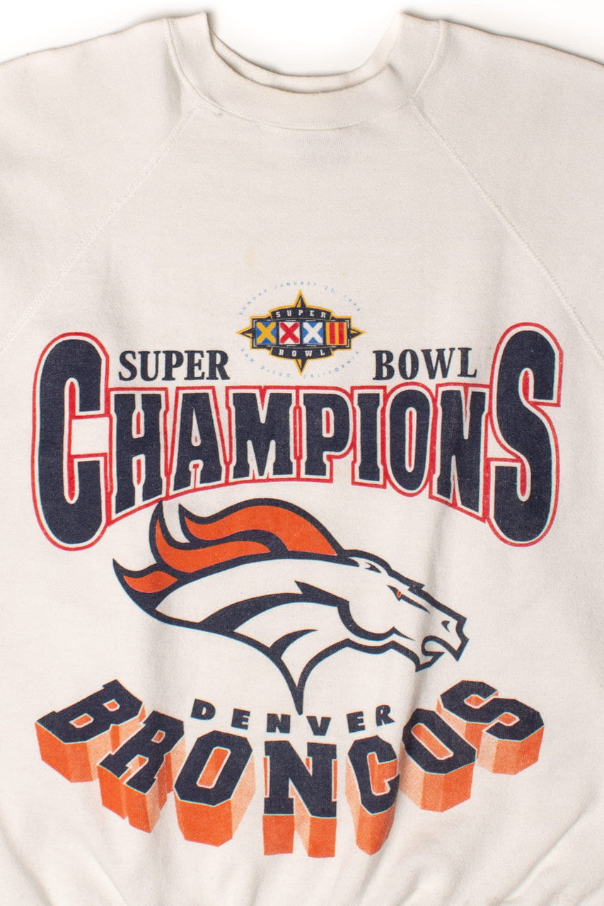 Vintage Denver Broncos Super Bowl XXXII Sweatshirt (1998)