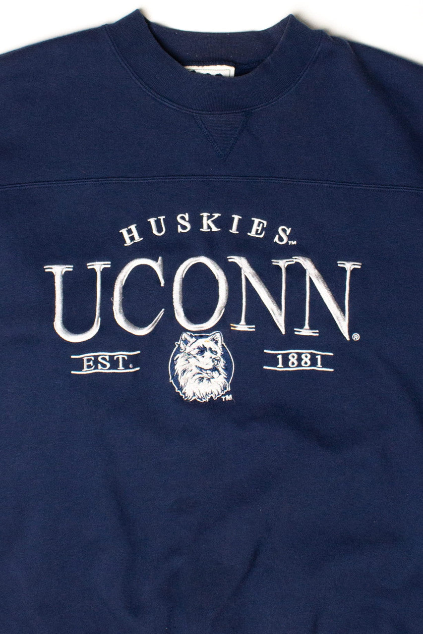 Vintage UConn Huskies Sweatshirt (1990s)