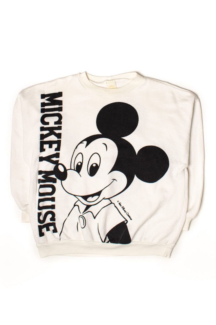 Vintage Mickey Mouse Front & Back Sweatshirt (1980s)