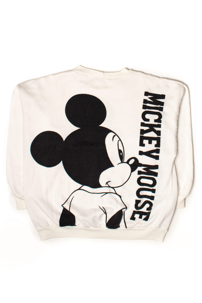 Vintage Mickey Mouse Front & Back Sweatshirt (1980s)