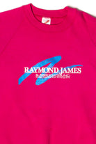 Vintage Magenta Raymond James & Associates Sweatshirt (1990s)