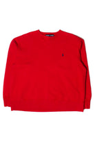 Vintage Red Ralph Lauren Polo Sweatshirt