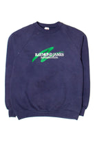 Vintage Navy Raymond James & Associates Sweatshirt (1990s) 1