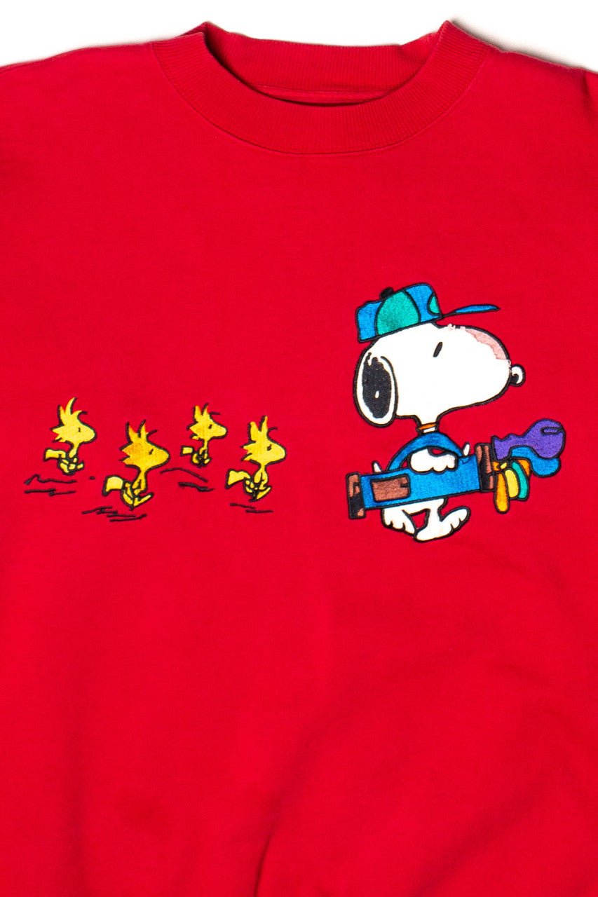 Vintage Snoopy Golf Sweatshirt